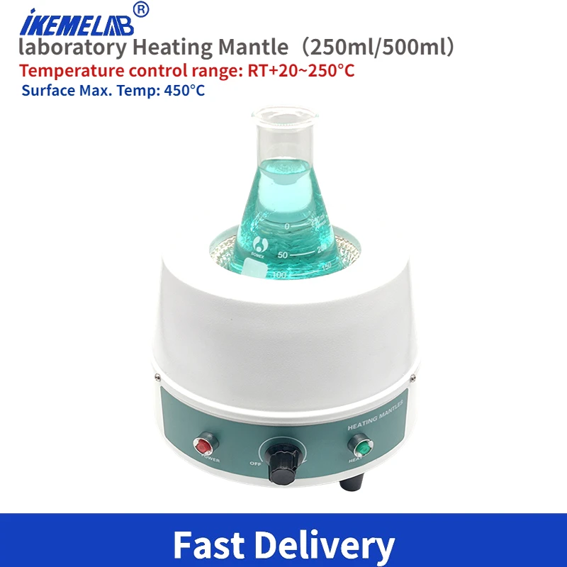 

Hot IKEME Laboratory Electric Heating Mantle 250ML 500ML Heating Mantle With Thermal Regulator Lab Equipment