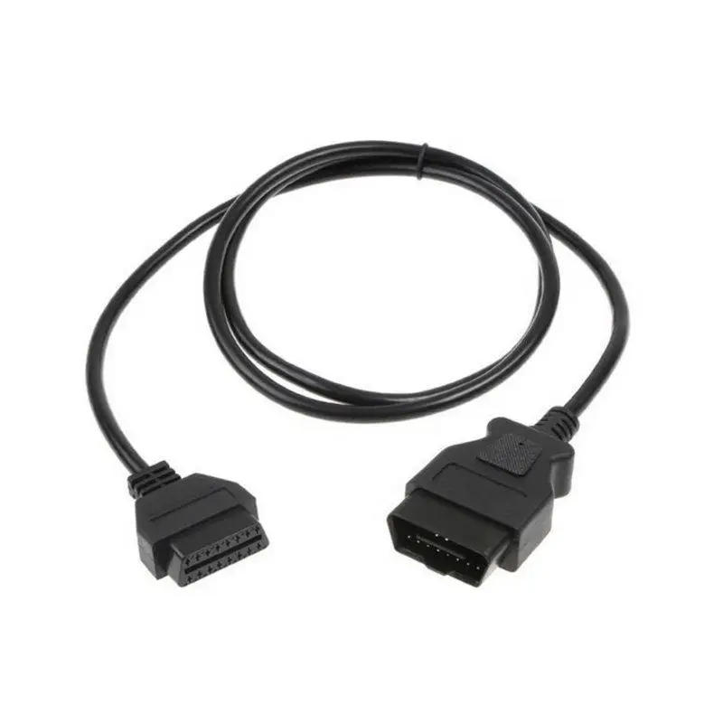 30cm 100cm 1.5M 3 Meter OBD2 16Pin Cable Male To Female Straight Plug OBD Extension Cord for Auto ECU Diagnostic Key Programmer