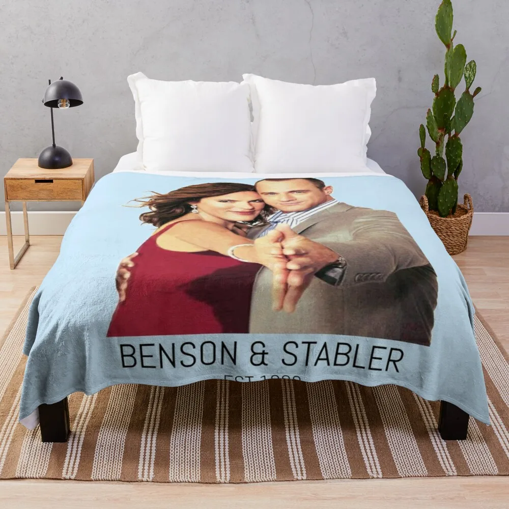 

Benson & Stabler Est 1999 Throw Blanket Luxury Blanket Giant Sofa Blanket