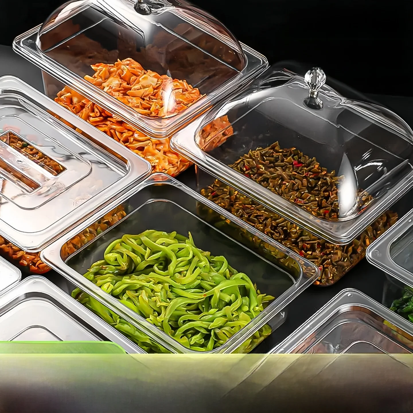 caixa-de-acrilico-transparente-para-alimentos-expositor-de-vegetais-em-conserva-caixa-para-pratos-frios-comercial-com-tampa-e-compartimentos