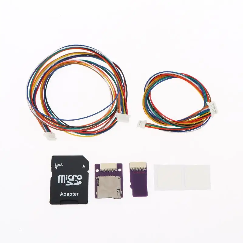 MicrSD To MicrSD Card Extension Cable TF Card Adapter Split Flexible Male To Female Extension Cable Kit 8/15/20/30/50CM
