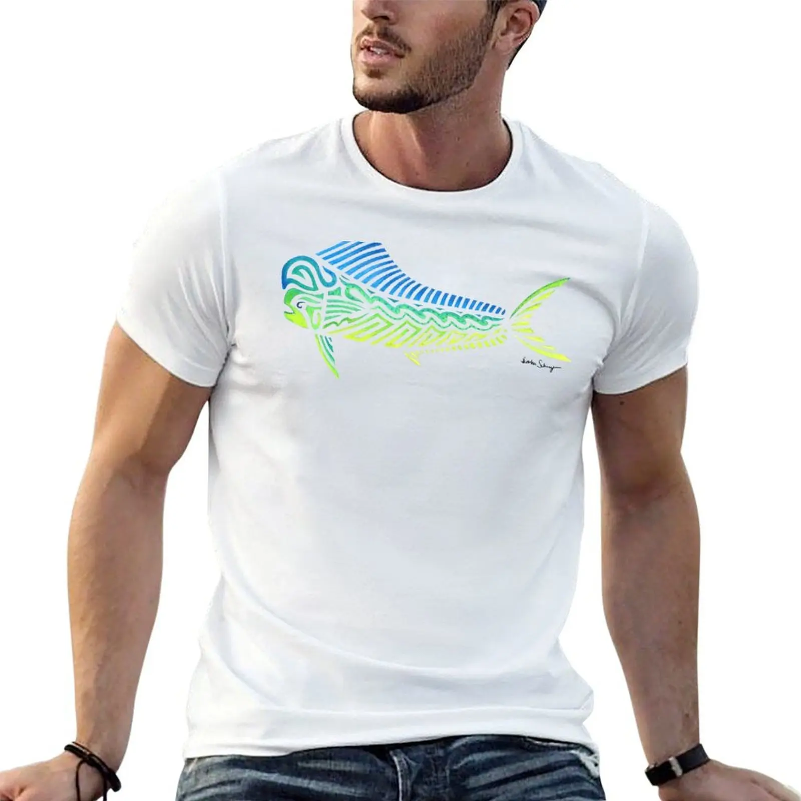 

man shirt cotton with Tribal t shirts t graphic Mahi shirt T-Shirt man Mahi t prints