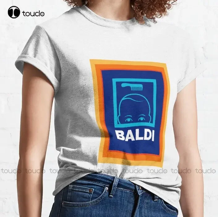 Baldi Classic T-Shirt Custom T Shirts Fashion Design Casual Tee Shirts Tops Hipster Clothes Make Your Design Xs-5Xl Unisex Retro