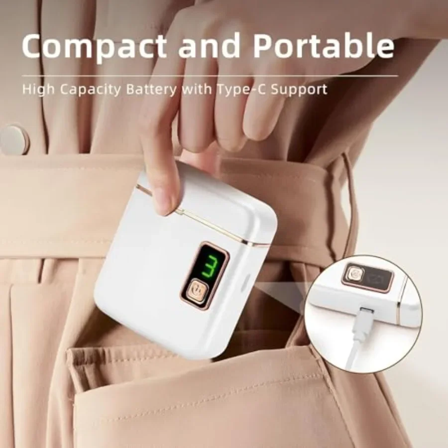 Elektryczny obcinacz do paznokci z oświetleniem LED dla poprawionej widoczności podczas użytkowania. Konstrukcja z możliwością ładowania przez USB zapewnia wygodę i bezpieczeństwo.