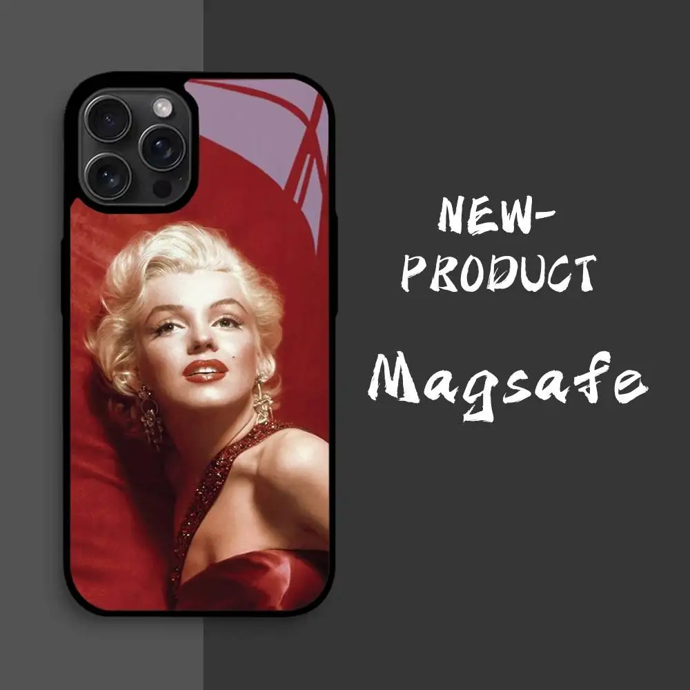 Чехол для телефона M-Marilyn Monroes IPhone 16 15 14 13 12 11 Pro Xs Max Mini XR X 7 8 Plus Luxury Mirror Hard Фото №4