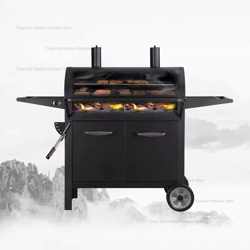 

Modern Minimalist BBQ Grill Nordic Outdoor Courtyard Barbecue Rack Designer Kitchen,Dining & Bar Grills Parilla Portatil FYQG
