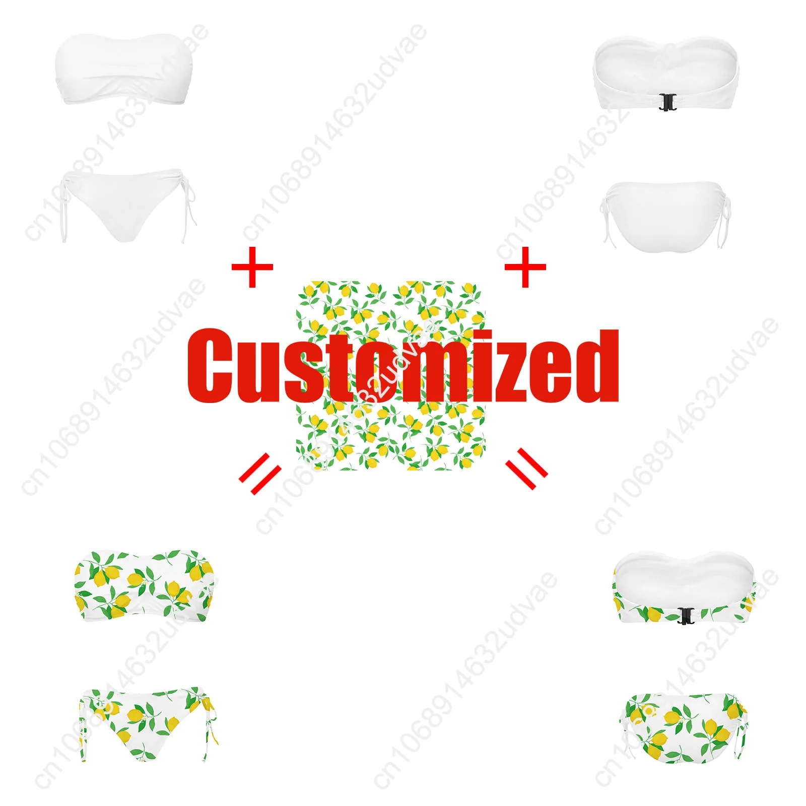 Maluma Swimsuit Womens Drawstring Two Piece Set Bathing Suits Personalized Swimwear Pool Party Bikini Customize Beachwear