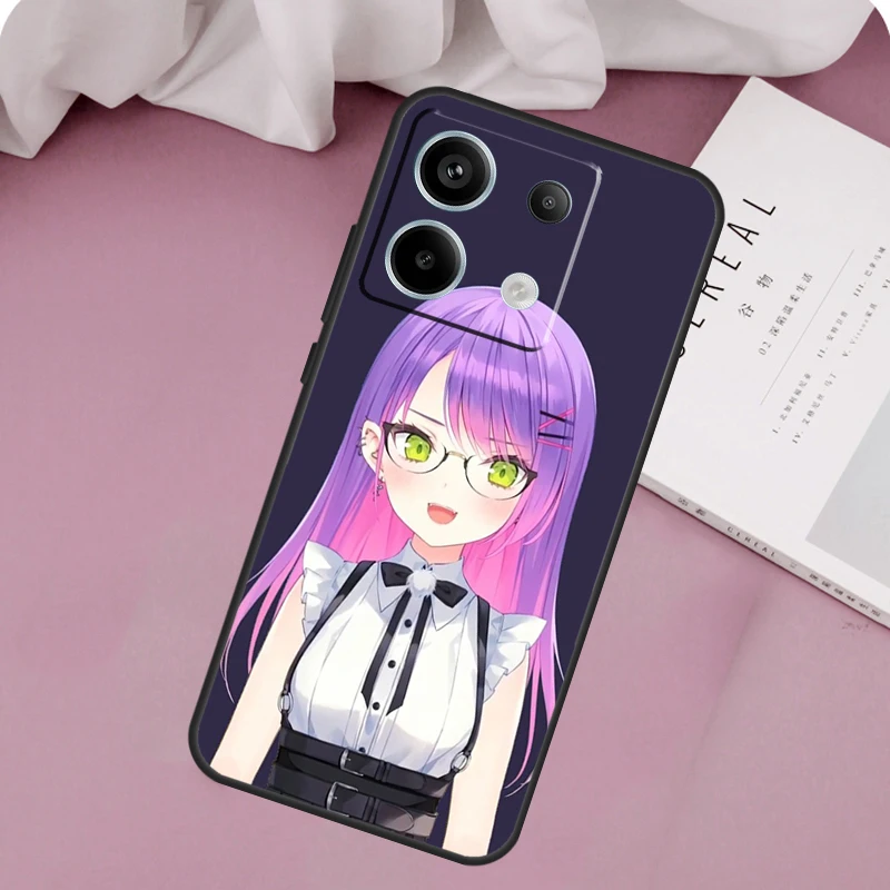 Tokoyami Towa Hololive Case For Xiaomi Redmi Note 12 11 9 10 13 Pro Plus 12S 11S 10S 9S Redmi 13C 9C 10C 12C Cover