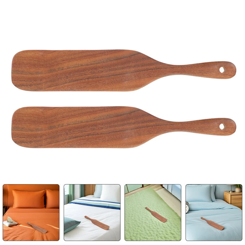 

3Pcs Bed Sheet Tucking Tool Ergonomic Wooden Mattress Lifter Effortless Sheet Tucker for Neat Bed Making Helper