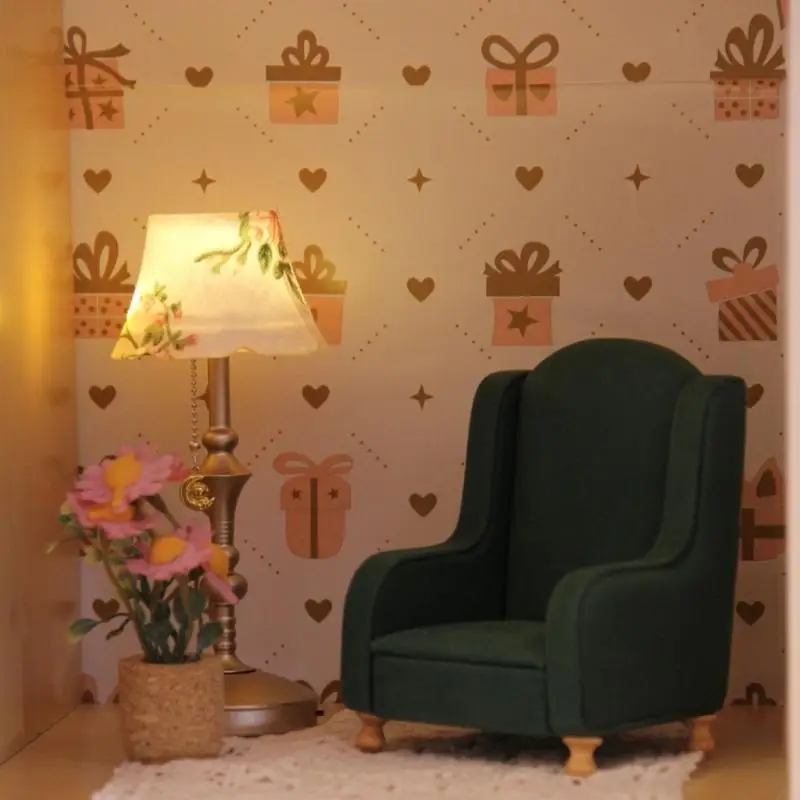 

1/12 весы, кукольные домики, абажур, миниатюрная мебель, ролевые игры для детей, модель кукольного домика, мебель для кукольных