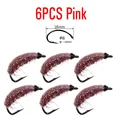 6 piezas rosa