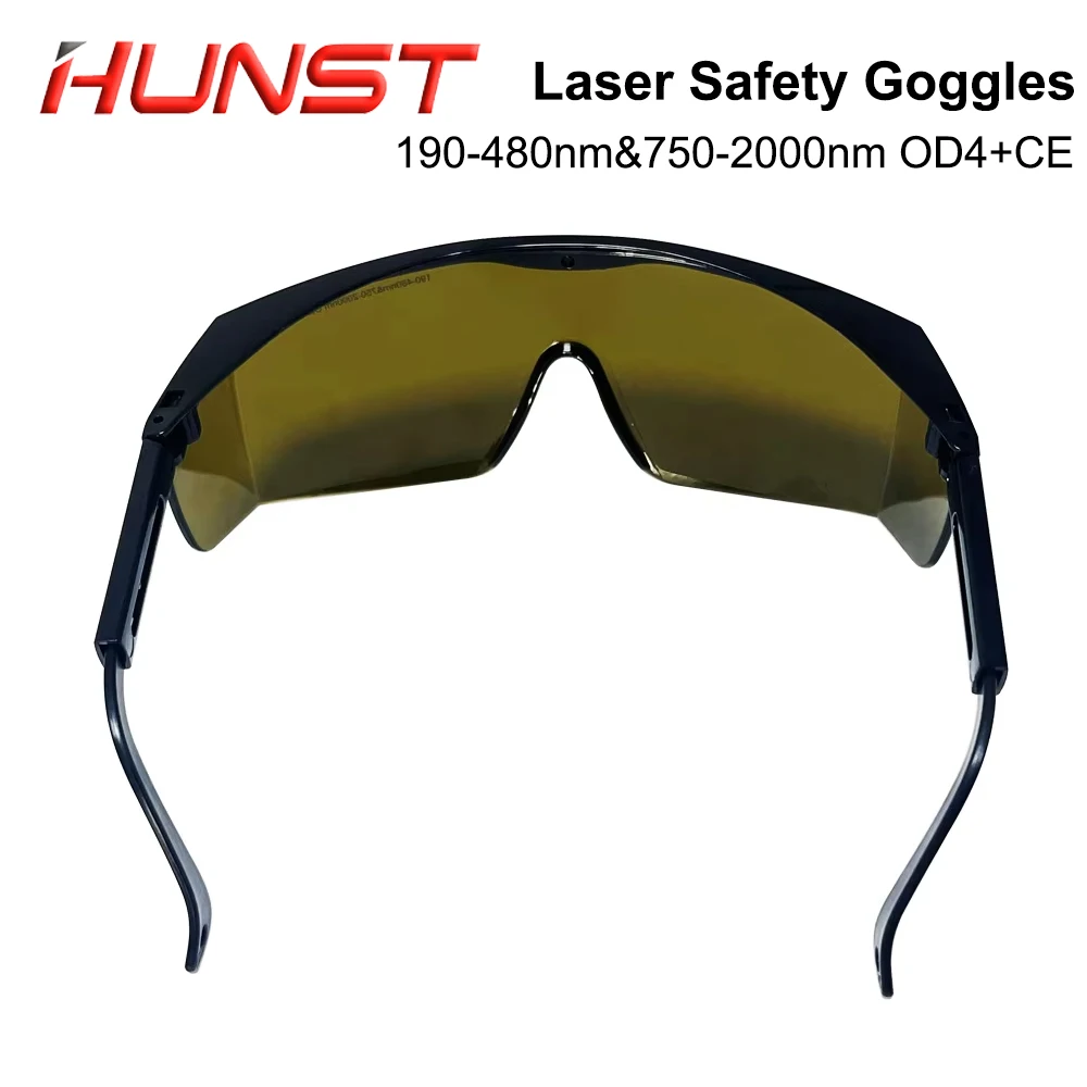 

HUNST Beauty Устройство для удаления волос Лазерная защита глаз УФ-лазерные защитные очки 190-480 нм и 750-2000 нм OD4 + CE