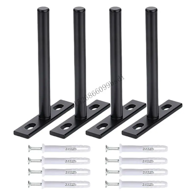 

4/6/8 шт. кронштейны для полок из ламината, поддерживающие полки для современного домашнего декора 11UA