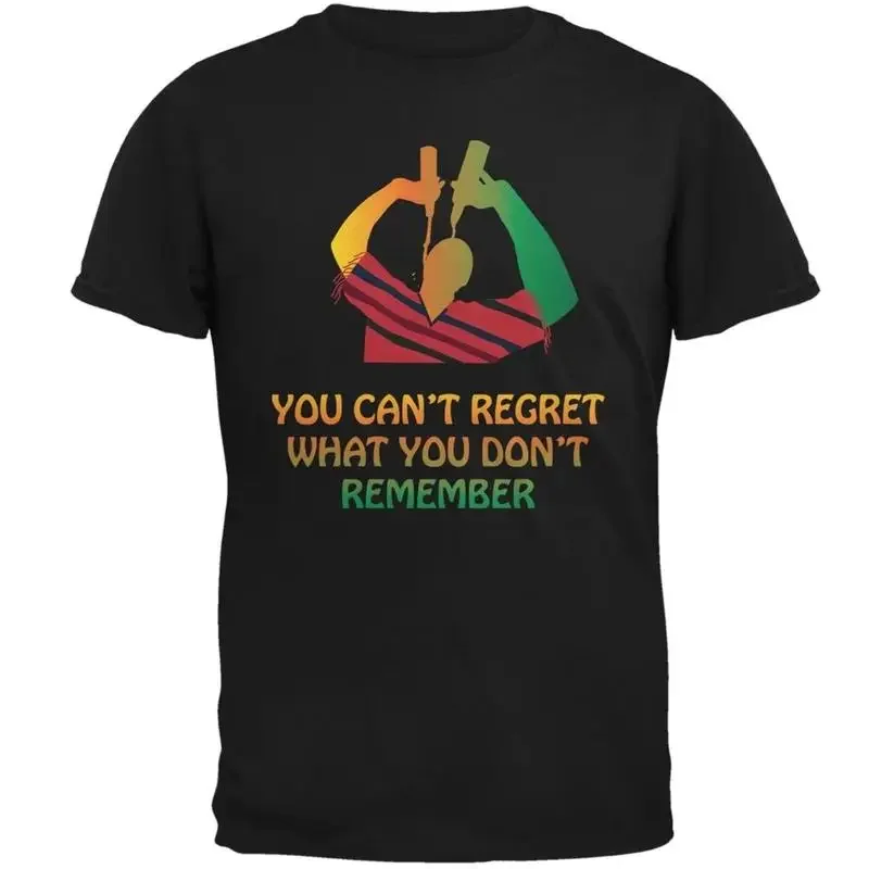 Can't Regret Cinco De Mayo Black Adult T Shirt