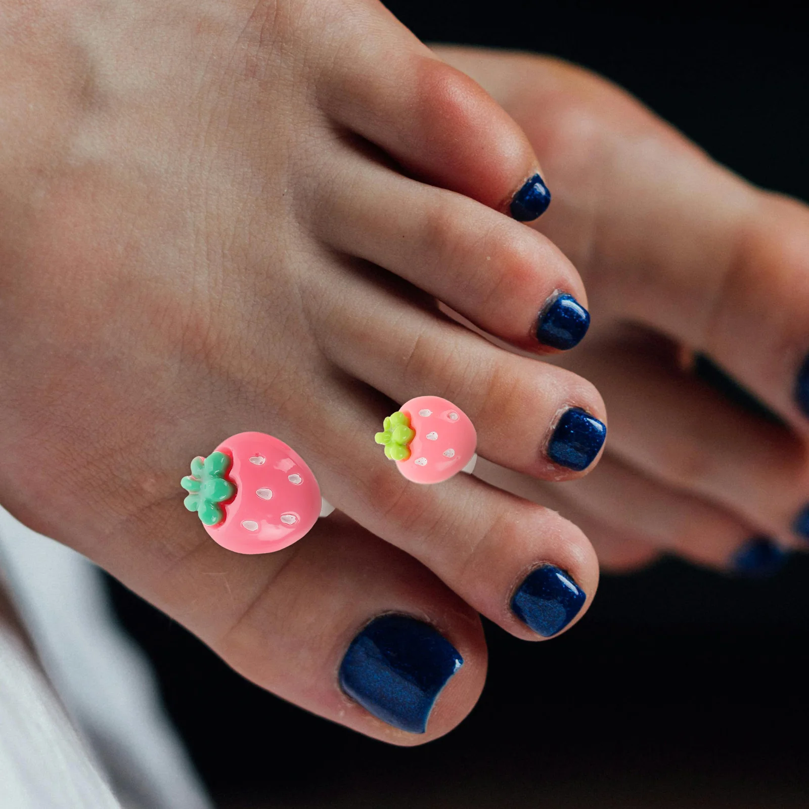 

Toe Separator Nail Art Tools Comfortable Separators Stretcher Bunion Corrector Manicure Accessories Care Silica Gel Foot