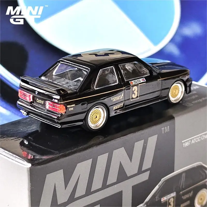 MINI GT 1/64 Minigt #608  M3 No. 3 Winner JPS ATCC Die-cast alloy car model