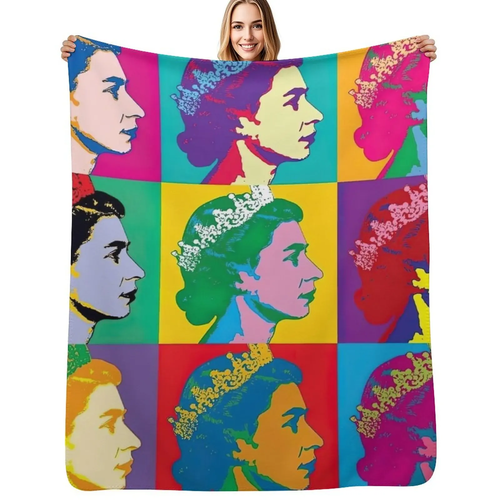 

andy warhol paintings andy warhol original artwork Throw Blanket warm winter Nap Thin Decorative Beds Blankets