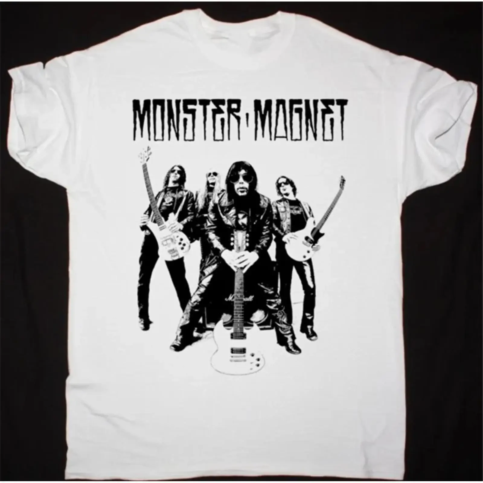 MONSTER MAGNET BAND T Shirt For fan S 5XL men vintage Washed Unisex Slightly Stretched Comfortable Versatile homme graphic