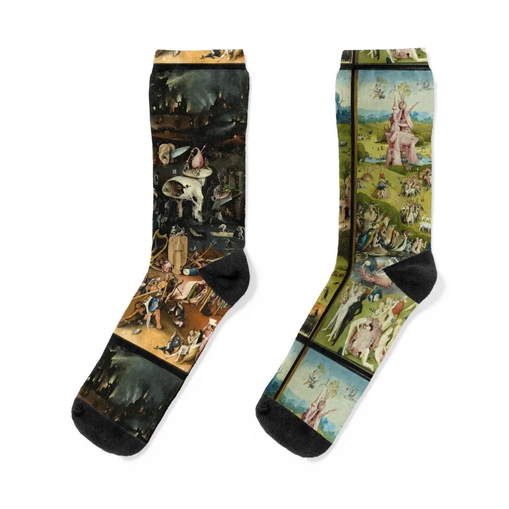 

The Garden of Earthly Delights - Hieronymus Bosch Socks shoes Wholesale anime floor Socks Ladies Men's