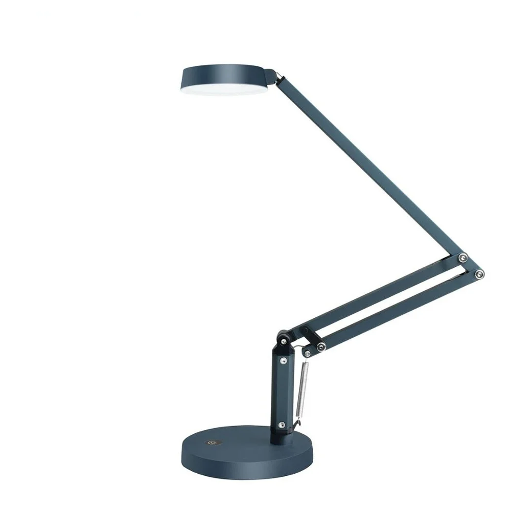 Swing Arm Desk Lamp Dimable Level Touch LED Table Lamp USB Charging Flexible Desk Light Reading Eye-protect With Timer