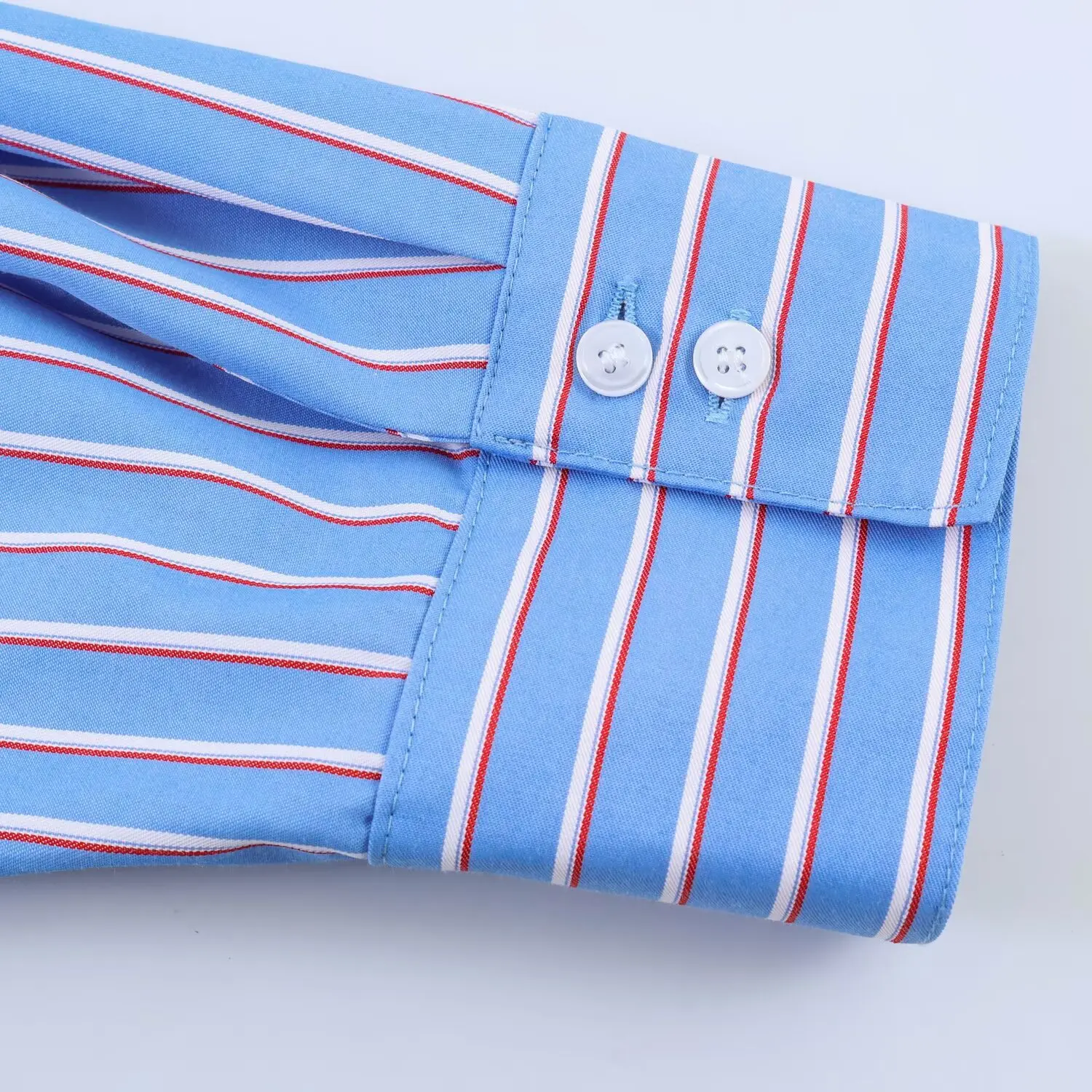 BSAY Neue Damen-Bluse mit elegantem V-Ausschnitt und langen Ärmeln, plissiert, tailliert, Peplum-Shirt, gestreift, einfarbig, lässig, für Büro und Arbeit – Detail 15