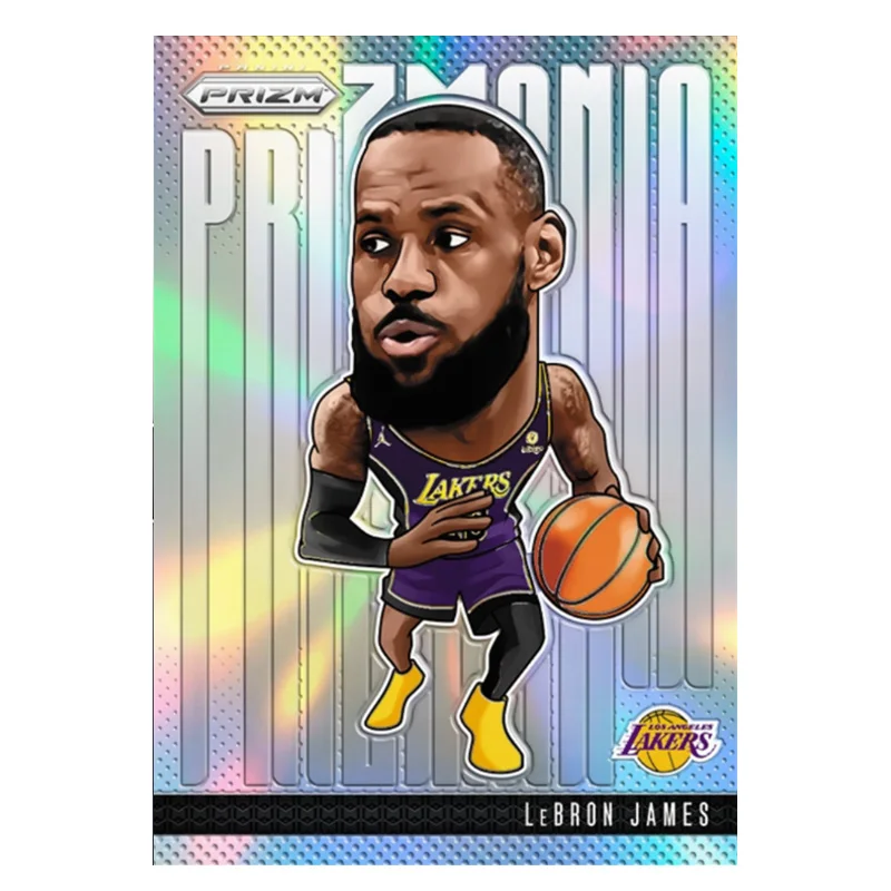 Panini Nba 2025 Prizm Prizmania Lebron James Wembanyama Curry Doncic Nikola Jokic bricolage basket-ball étoile cartes à collectionner cadeau recueillir