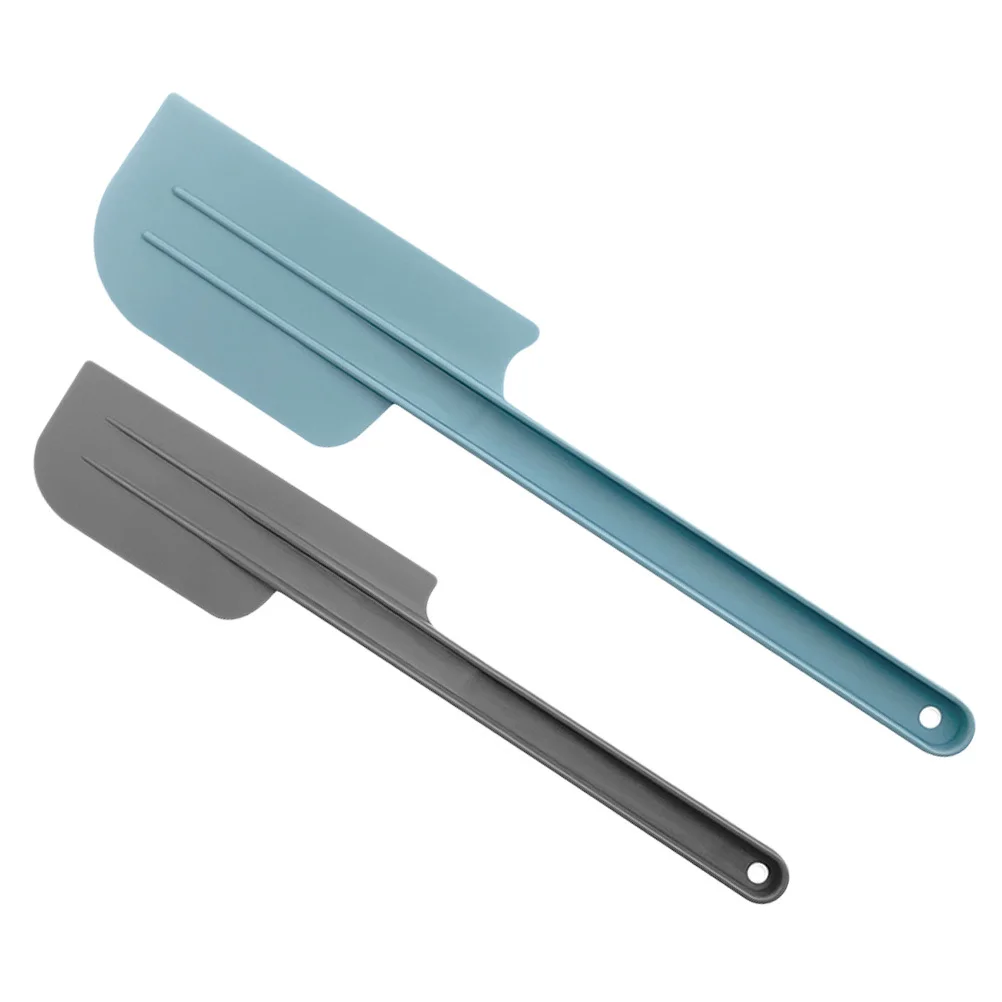

2 pcs Cream Scraper For Baking Premium Pp Non-Toxic Smooth Edge Multipurpose Kitchen Scrapers Cake Cheese Chocolate Dough