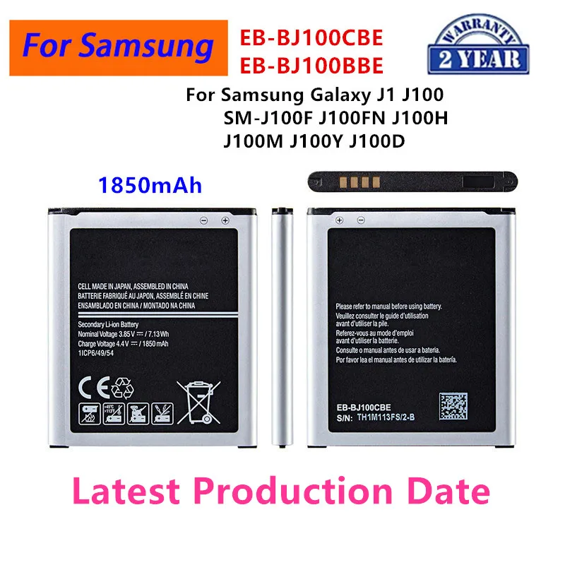 

Brand New EB-BJ100CBE EB-BJ100BBE Battery 1850mAh For Samsung Galaxy J1 J100 SM-J100F J100FN J100H J100M J100Y J100D WO