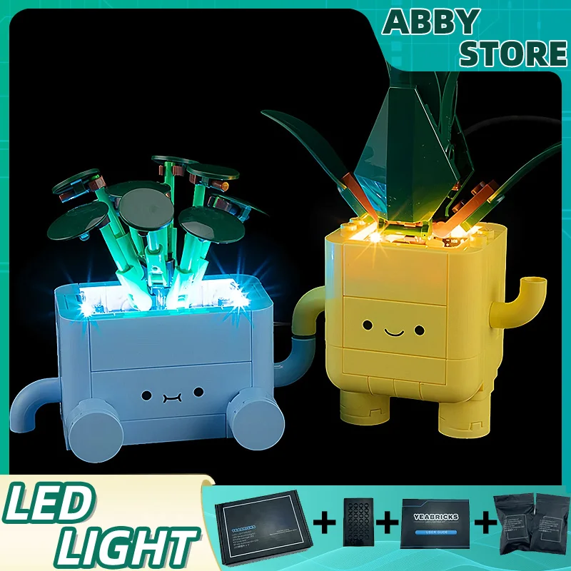 

DIY LED Light Kit For LEGO 10349 Happy Plants (Only LED Light,Without Blocks Model)