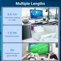 Vention USB 3.0 Extension Cable Male to Female Extender Cable Fast Speed USB 3.0 Cable Extended for laptop PC USB 2.0 Extension 6