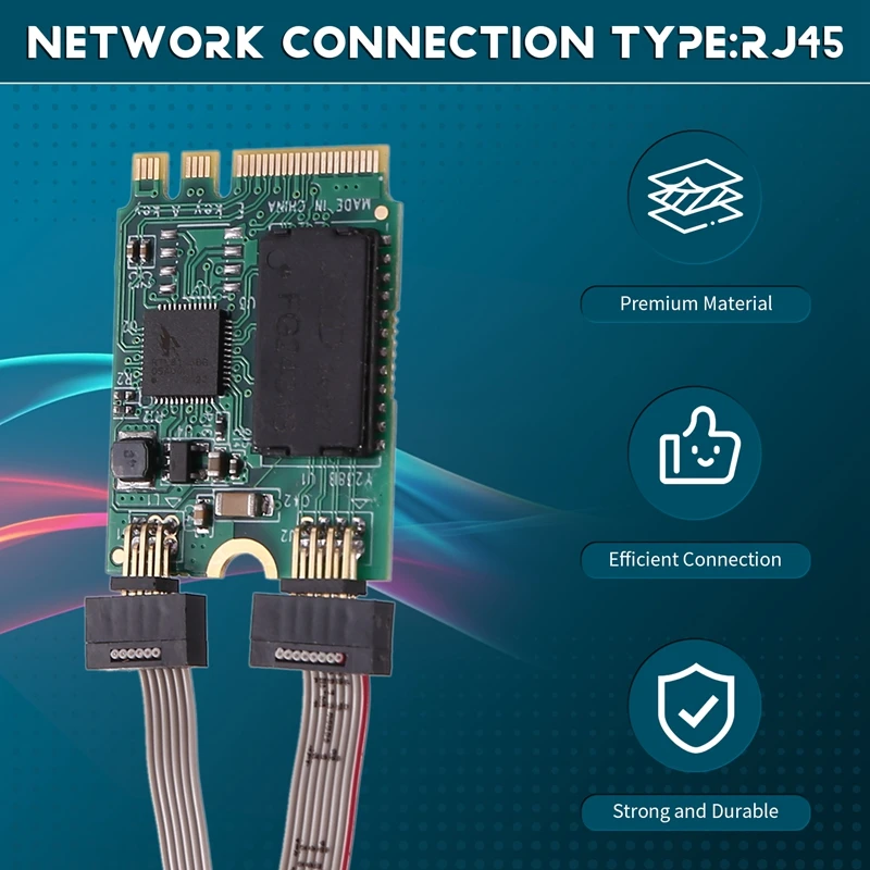 

Gigabit Ethernet Network Card 2.5G RJ45 Network Adapter Bus Network Card RTL8125BG Chip Ethernet Adapter C-ABVP