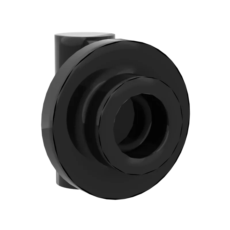 MOC 10 pièces rond 25893 1x1 plaque blocs de construction Kit avec poignée de barre briques particules Puzzle idée jouets enfants anniversaire enfant cadeaux