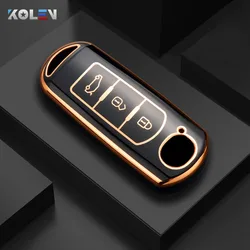Fashion TPU Car Remote Key Case Cover Shell per Mazda 2 3 5 6 BL BM GJ Atenza Axela Demio CX-3 CX3 CX-5 CX5 CX7 CX-9 CX8 Keyless