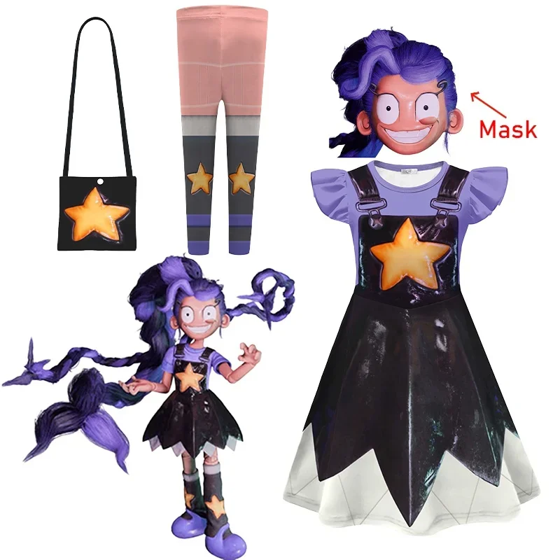 Disfraz de Cosplay de Lily de Poppy Playtime para Niñas, Disfraz de Halloween, Carnaval, Fiesta, Disfraz Elegante, 2026