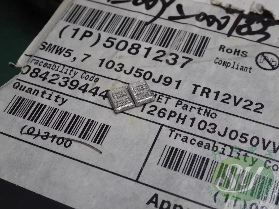 10PCS SMW5.7 0.01uf/50v 10nf 10000pf 103 New chip film capacitor