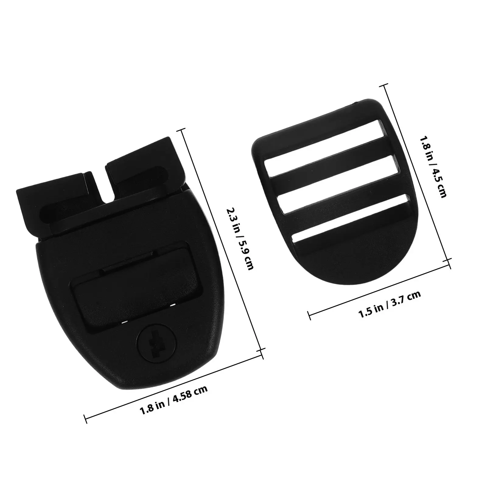 4pcs ABS Plastic Bathtub Cover Latch Kit – Rust-Free Spa Lock Clips, Easy Setup Bath Accessories