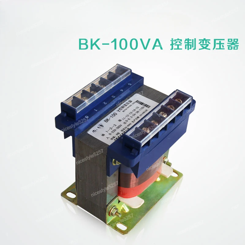 All copper BK-100W 100VA control transformer 380V220V to 36V24V12V6V can be customized