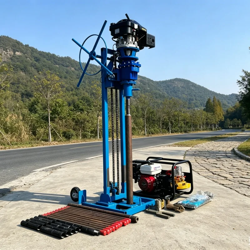 

Customized Household Mini Water Well Drilling Rig, Water Well Driller, Simple Drilling & Boring Machinery
