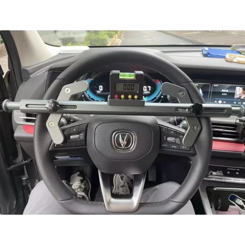 

For Wheel Positioning Digital Display Level Steering Wheel Centering Instrument Four-wheel Positioning Auxiliary Tool
