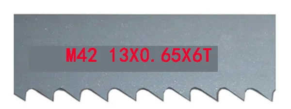 5 Stuks Draagbare Bandzaagbladen 1140 Bandzaagblad M42 Bimetaal Metaal Snijden 1140 1638 13 0.65mm 14/18 6 6/10 10/14 14 24TPI