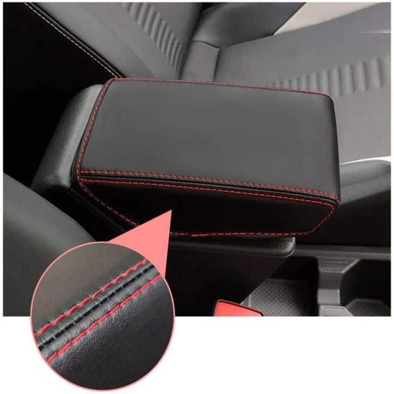 Car Armrest Box Cover Car Central Control Armrest Storage Box Pad For MK6/Ibiza Typ 6F/Arona SUV