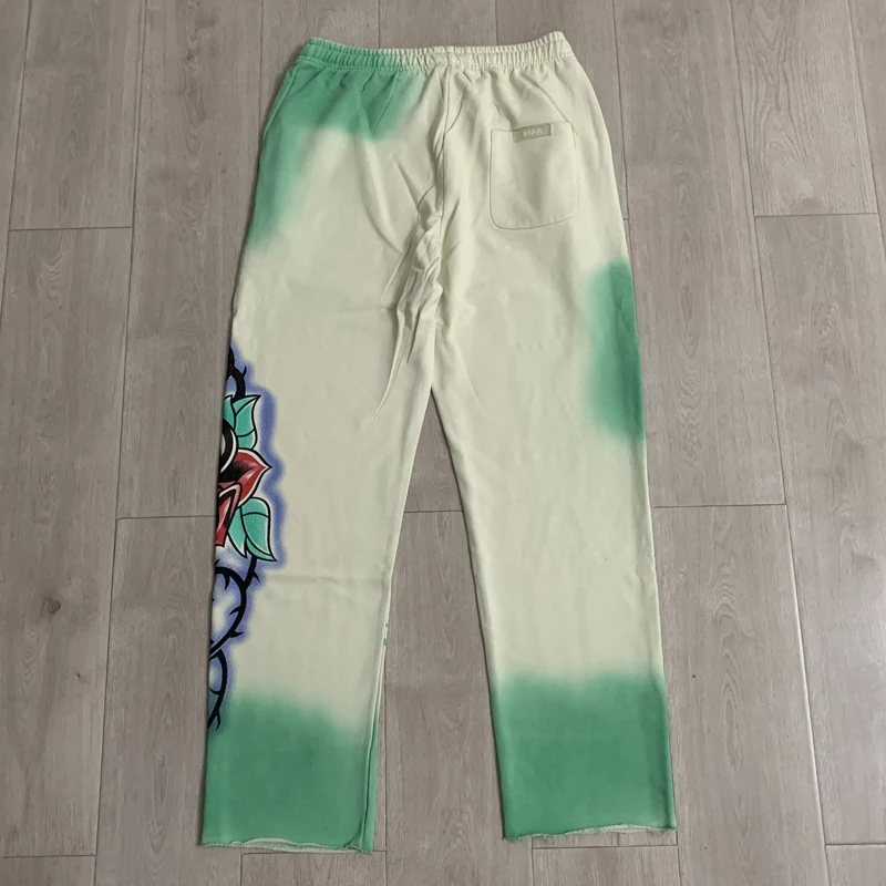DUAA Pants New High Quality American Style Street Trend Glittering Diamond Hip Hop Duaa Casual Pants Men Women
