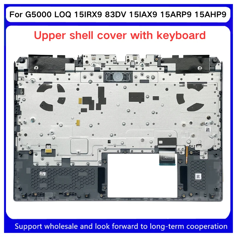 New For Kailxuling G5000 LOQ 15IRX9 83DV 15IAX9 15ARP9 15AHP9 C Shell/Upper shell cover with keyboard/ 5CB1P43414 view 3