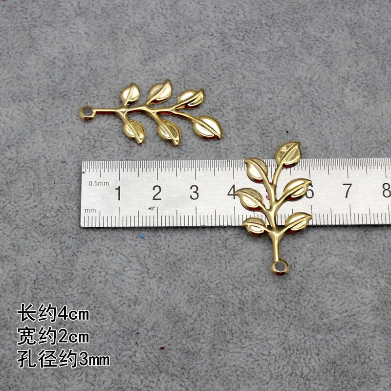 European Embossed Pattern Copper Branch Photo Album Decorative Home Decoration For Jewelry Making Halo Crown Headpiece  Material