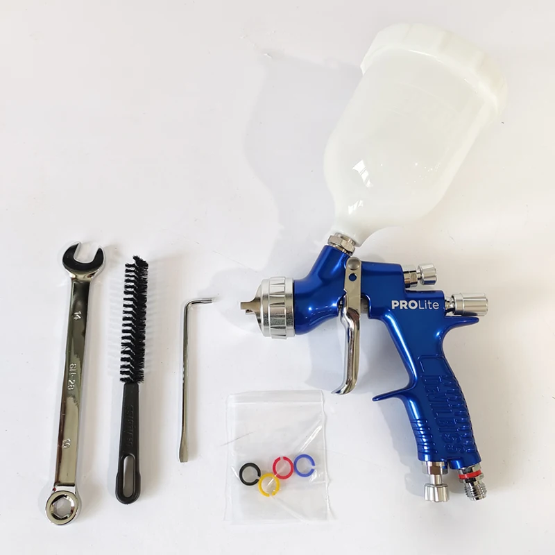 Devilbiss Prolite Lvmp Spray Gun Professional Paint Spray Gun  Blue Paint Gun Water Based Automotive Guns Car Painting Tools