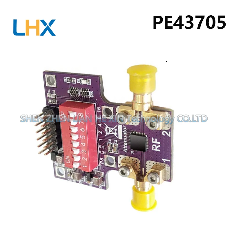 PE43705 10GHz bandwidth Digital RF attenuator module High-precision attenuation adjustment new