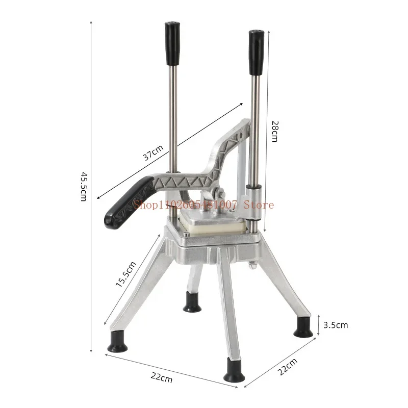 Multifunctional Chip Cutter, Household Kitchen Manual Chip Cutter, Vertical Dicer, Portable Potato Chip Machine