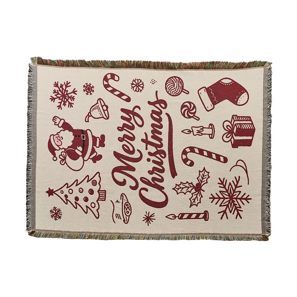 DSA decorative thread blanket office nap blanket living room sofa towel cover cloth outdoor camping blanket floor mat