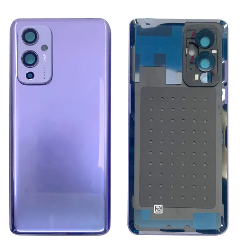 Original Back Cover For Oneplus 9 Battery Back Cover Housing Rear Door Case Replace Oneplus 9 1+9 Battery Cover With Camera Lens