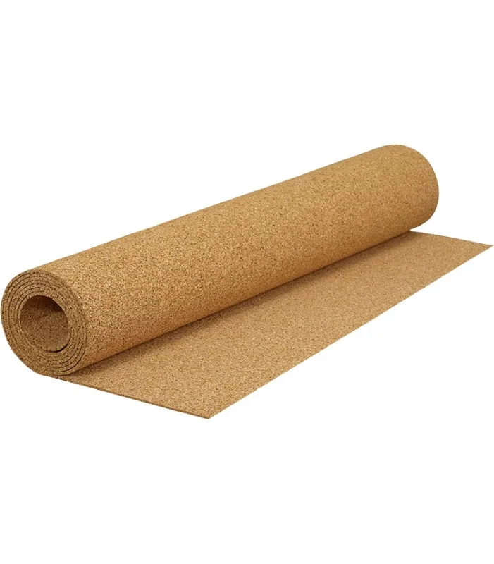 Natural Cork Underlayment Roll - 4 ft. Wide x 50 ft. Long x 6 mm Thick - 200